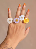 Pradera — Wildflower Rings